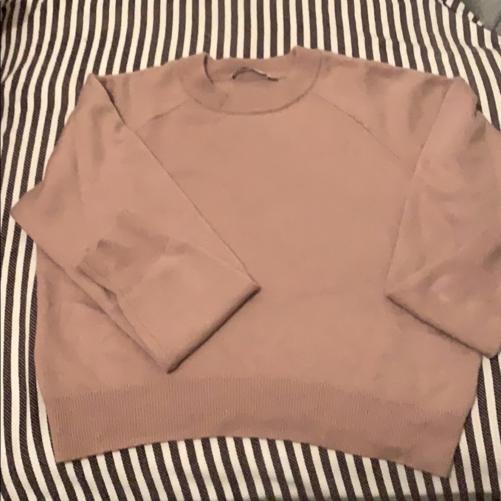 Alexander Wang cashmere blend crop sweater